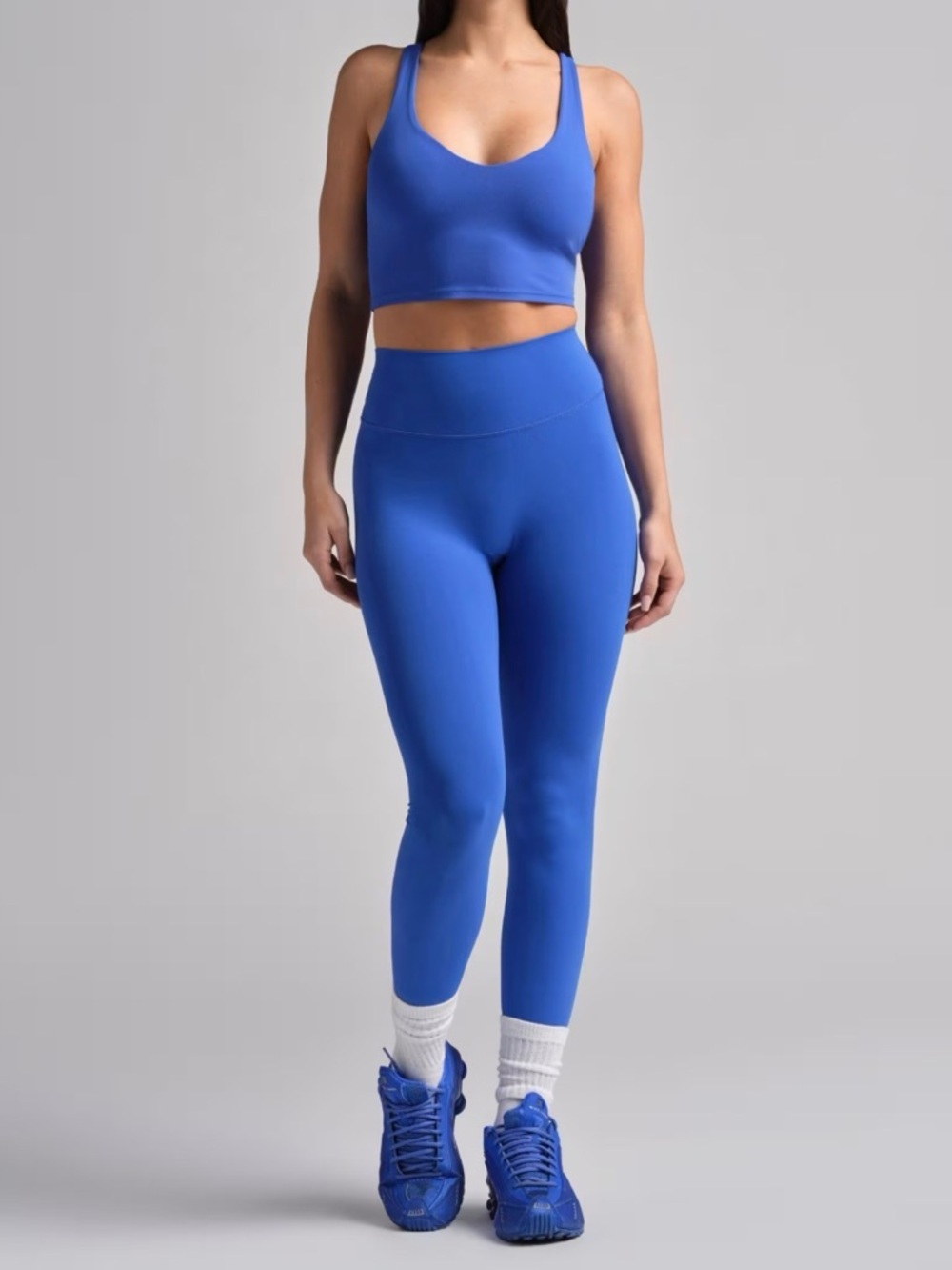 Comfrt Core Athleisure tank-legging SET NWT- Sized XL in Colbalt Blue